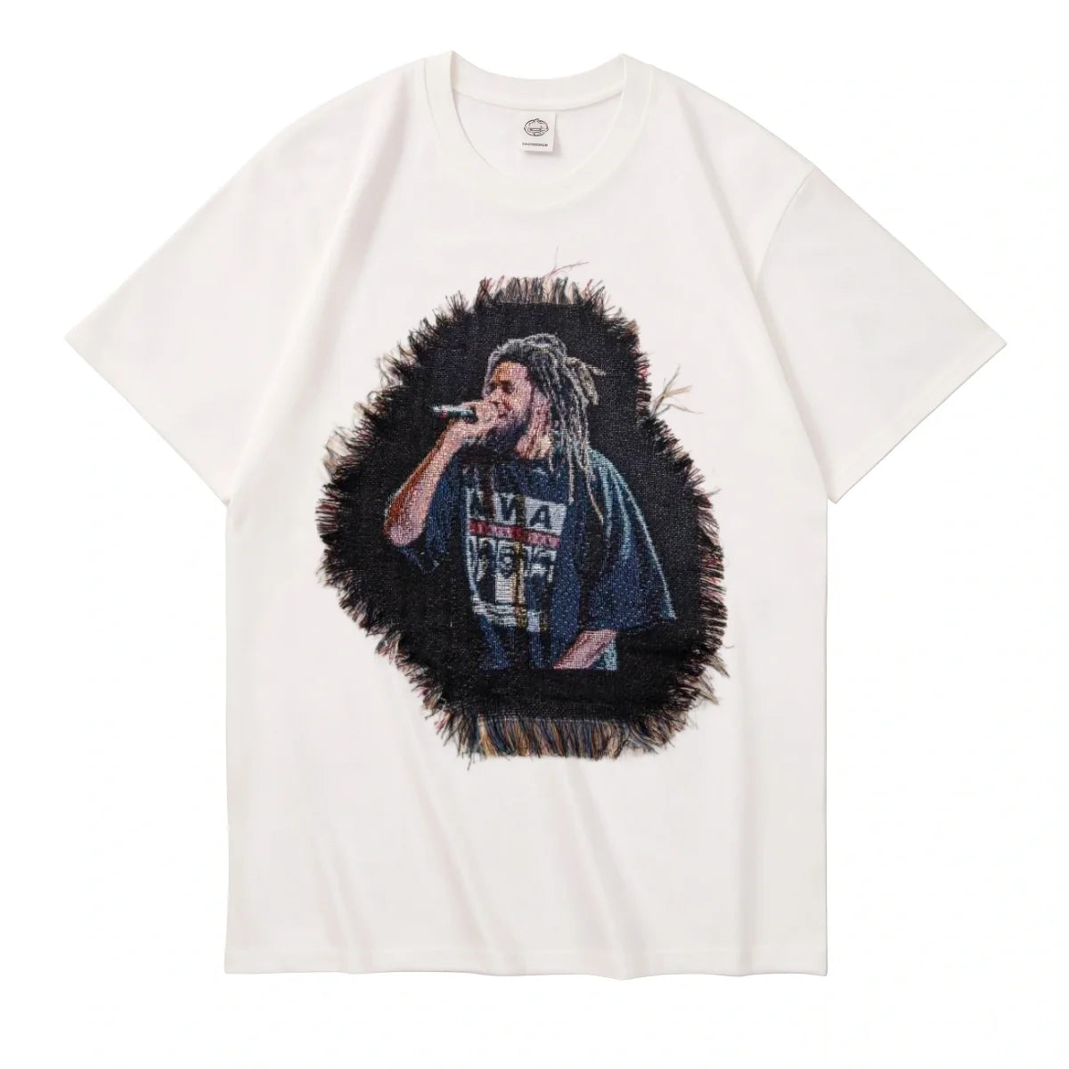J. Cole Woven Patch Graphic T-Shirt