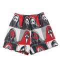 Horror Mask Woven Tapestry Shorts