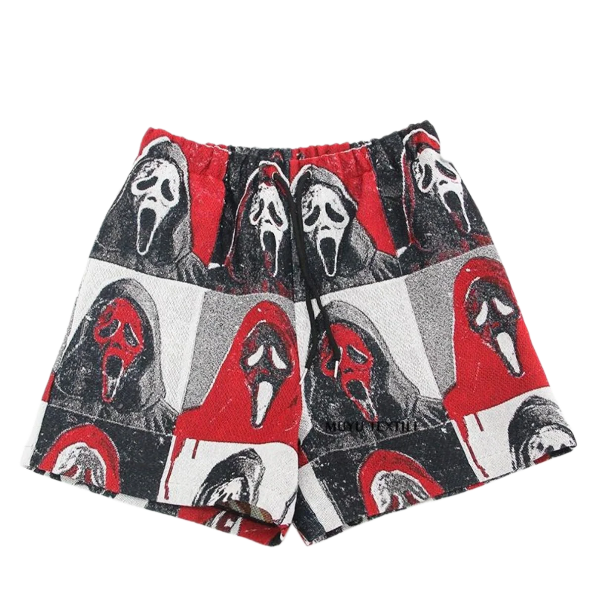 Horror Mask Woven Tapestry Shorts