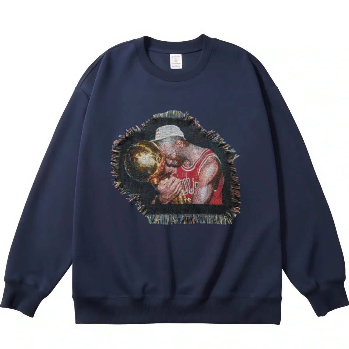 Michael Jordan Championship Woven Patch Graphic Pullover