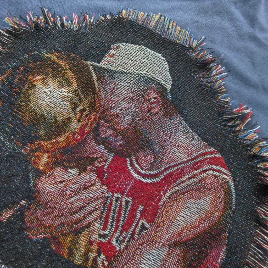 Michael Jordan Championship Woven Patch Graphic Pullover
