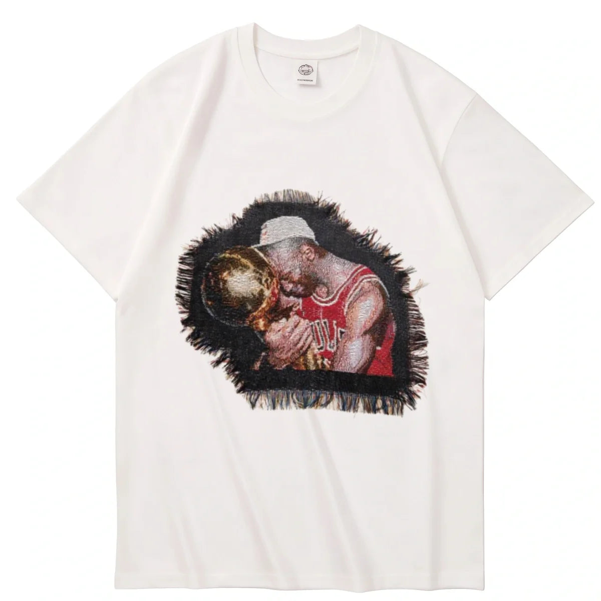 Michael Jordan Championship Woven Patch Graphic T-Shirt