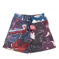 Anime Battle Scene Woven Tapestry Shorts