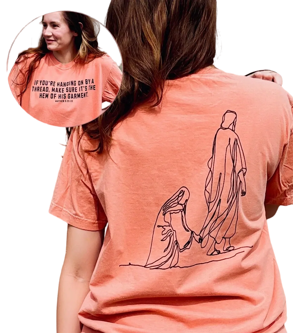 Hem of His Garment Christian T-Shirt
