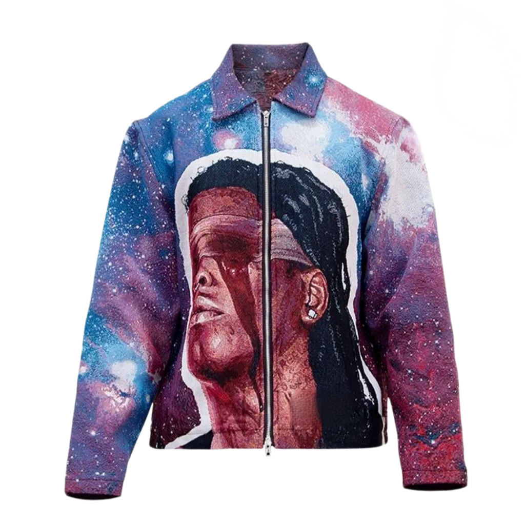 Galaxy Portrait Woven Tapestry Jacket
