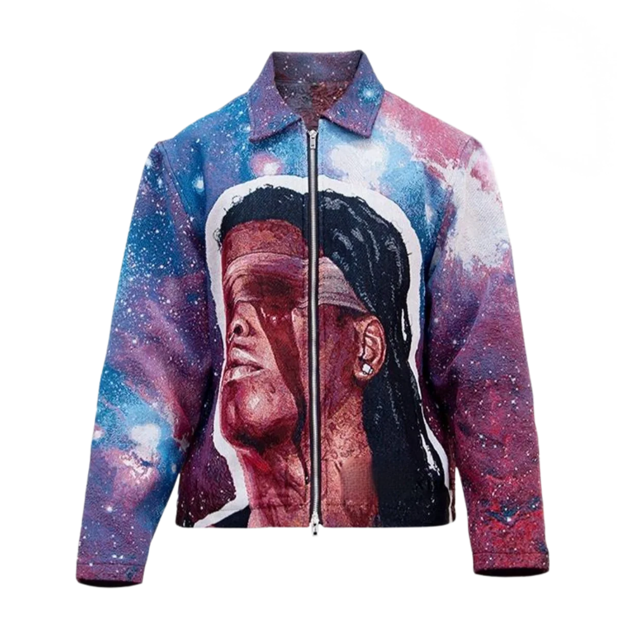Galaxy Portrait Woven Tapestry Jacket