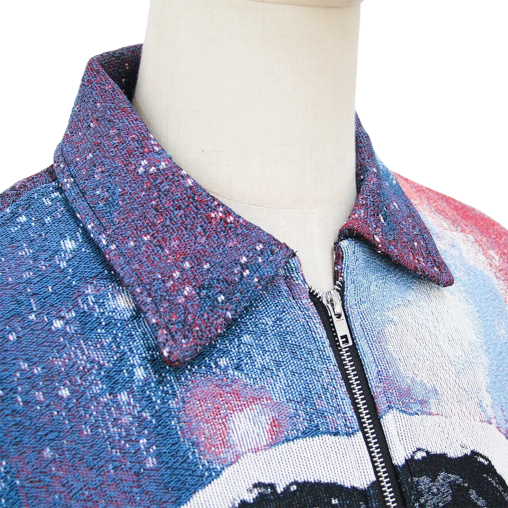 Galaxy Portrait Woven Tapestry Jacket