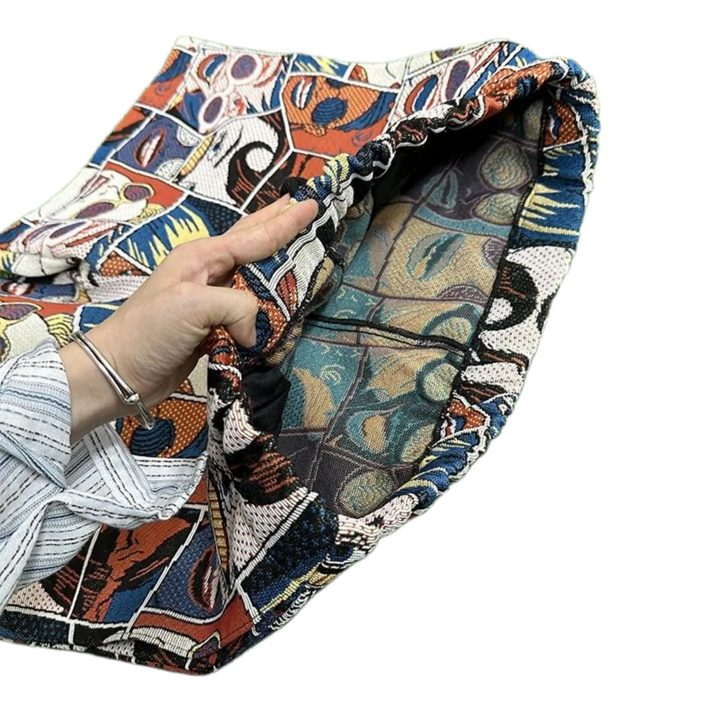 Pop Art Collage Woven Tapestry Shorts