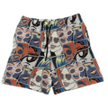 Pop Art Collage Woven Tapestry Shorts