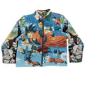 Action-Packed Anime-Style Print Jacket