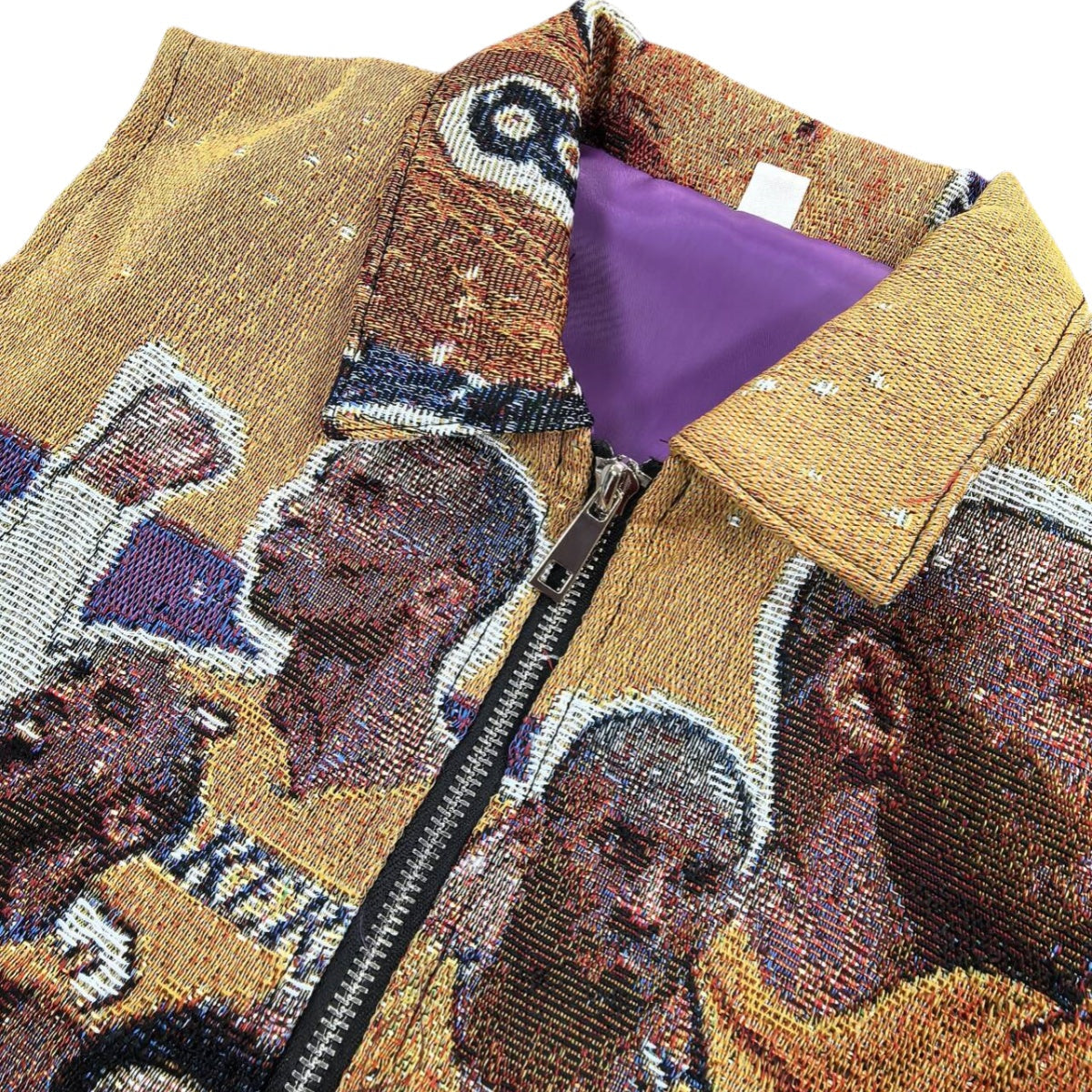 Basketball Legend Tribute Woven Tapestry Vest