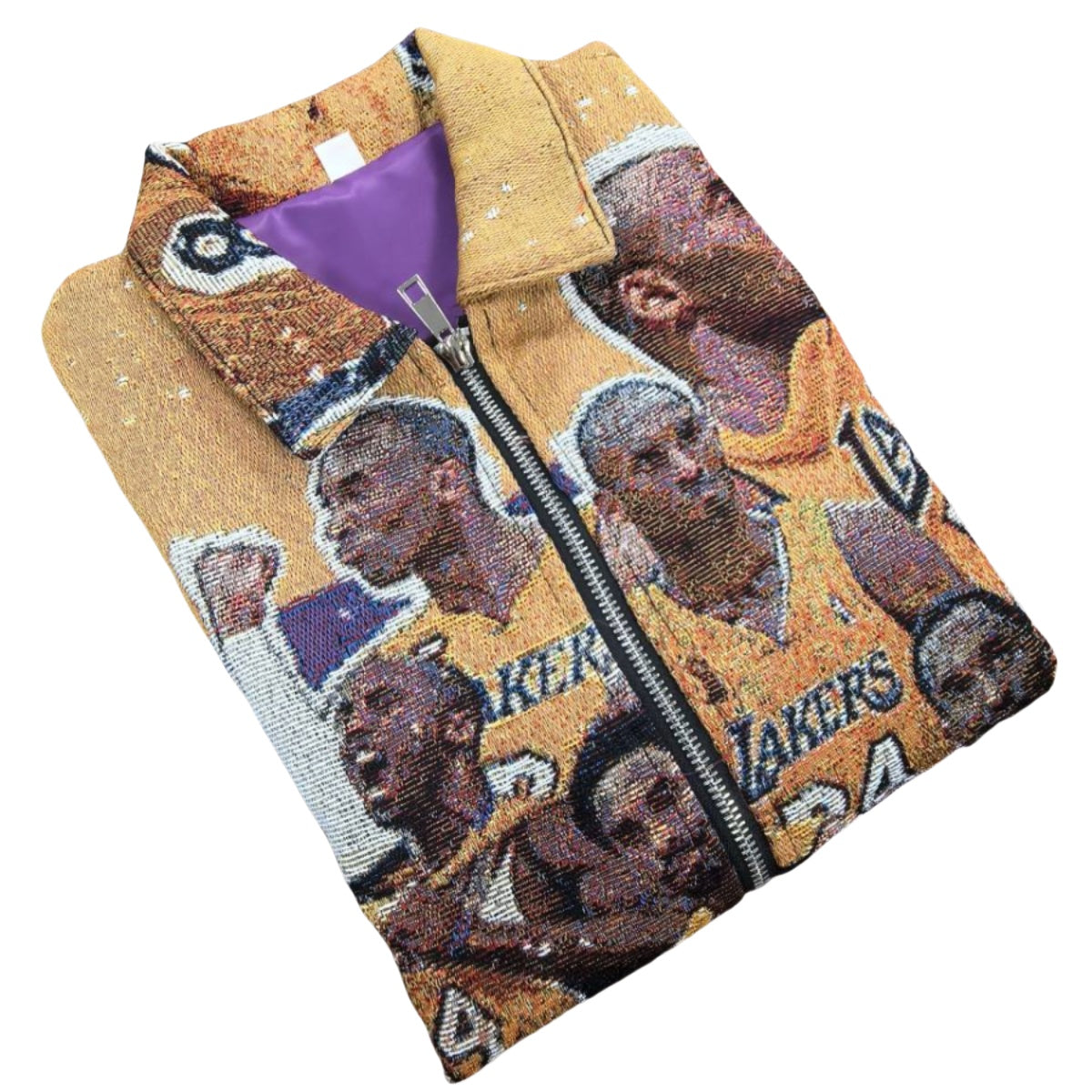 Basketball Legend Tribute Woven Tapestry Vest