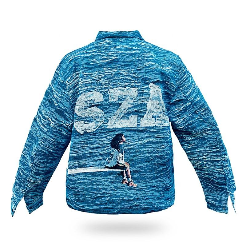 SZA American Singer Woven Tapestry Jacket