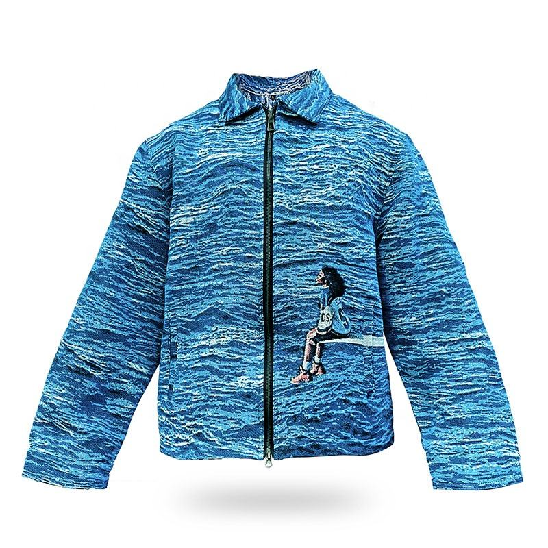 SZA American Singer Woven Tapestry Jacket