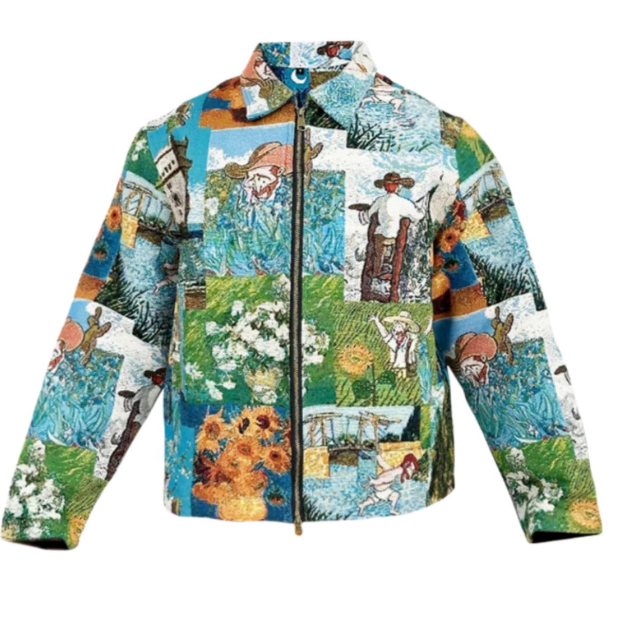 Van Gogh's Famous Paintings Tapestry Jacket