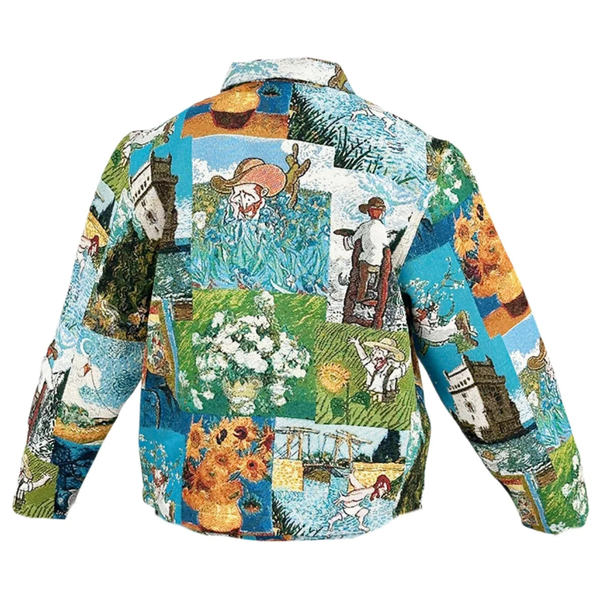 Van Gogh's Famous Paintings Tapestry Jacket