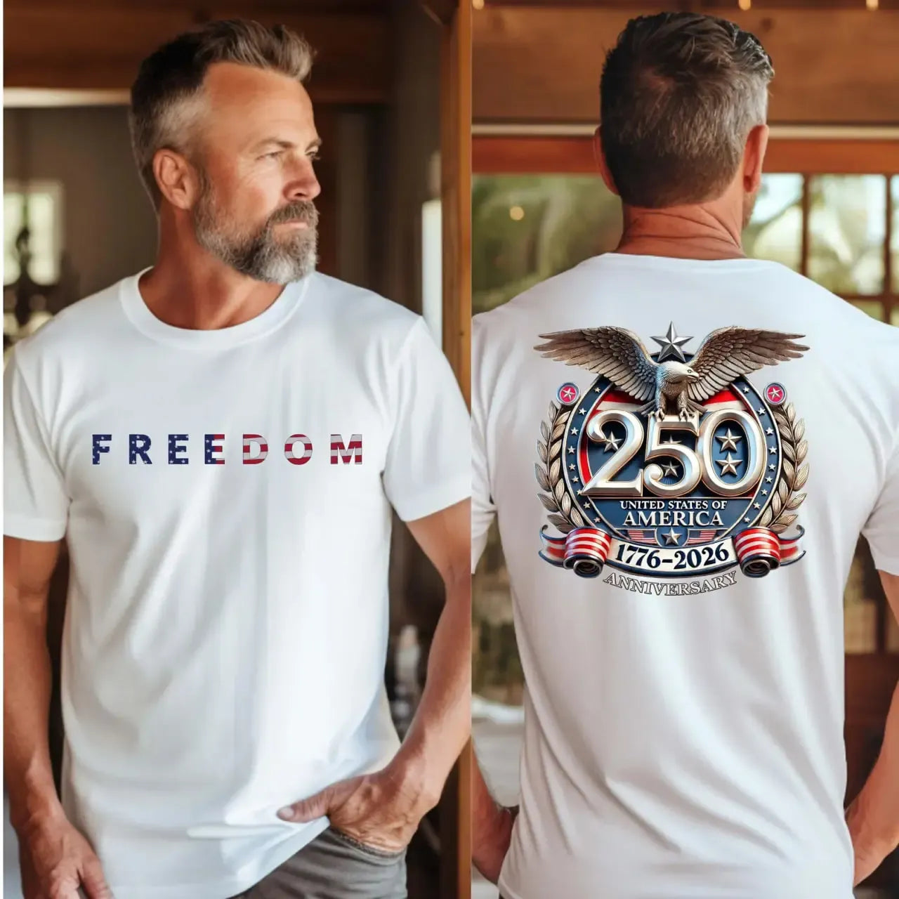 Freedom USA 250 Anniversary Graphic Tee