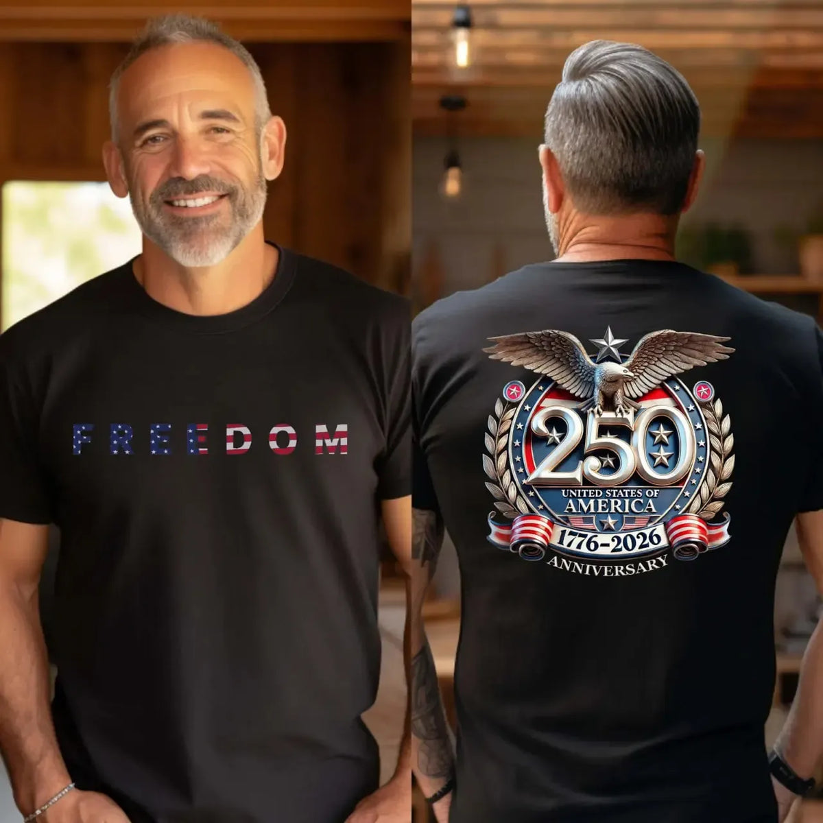 Freedom USA 250 Anniversary Graphic Tee