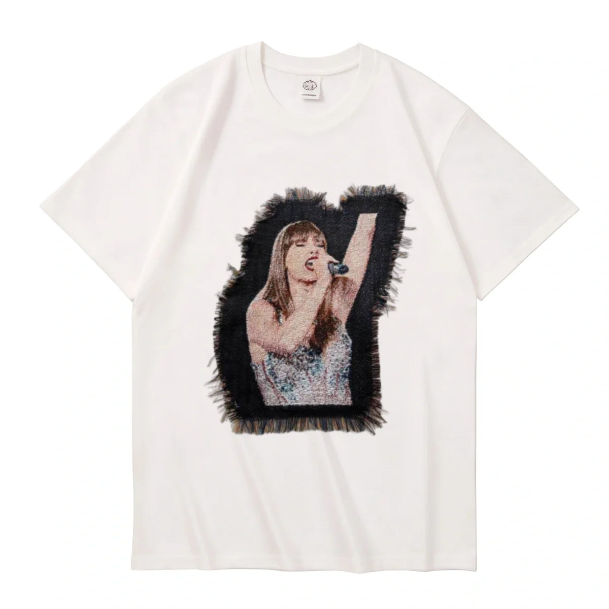 Taylor Swift Woven Patch Graphic T-Shirt