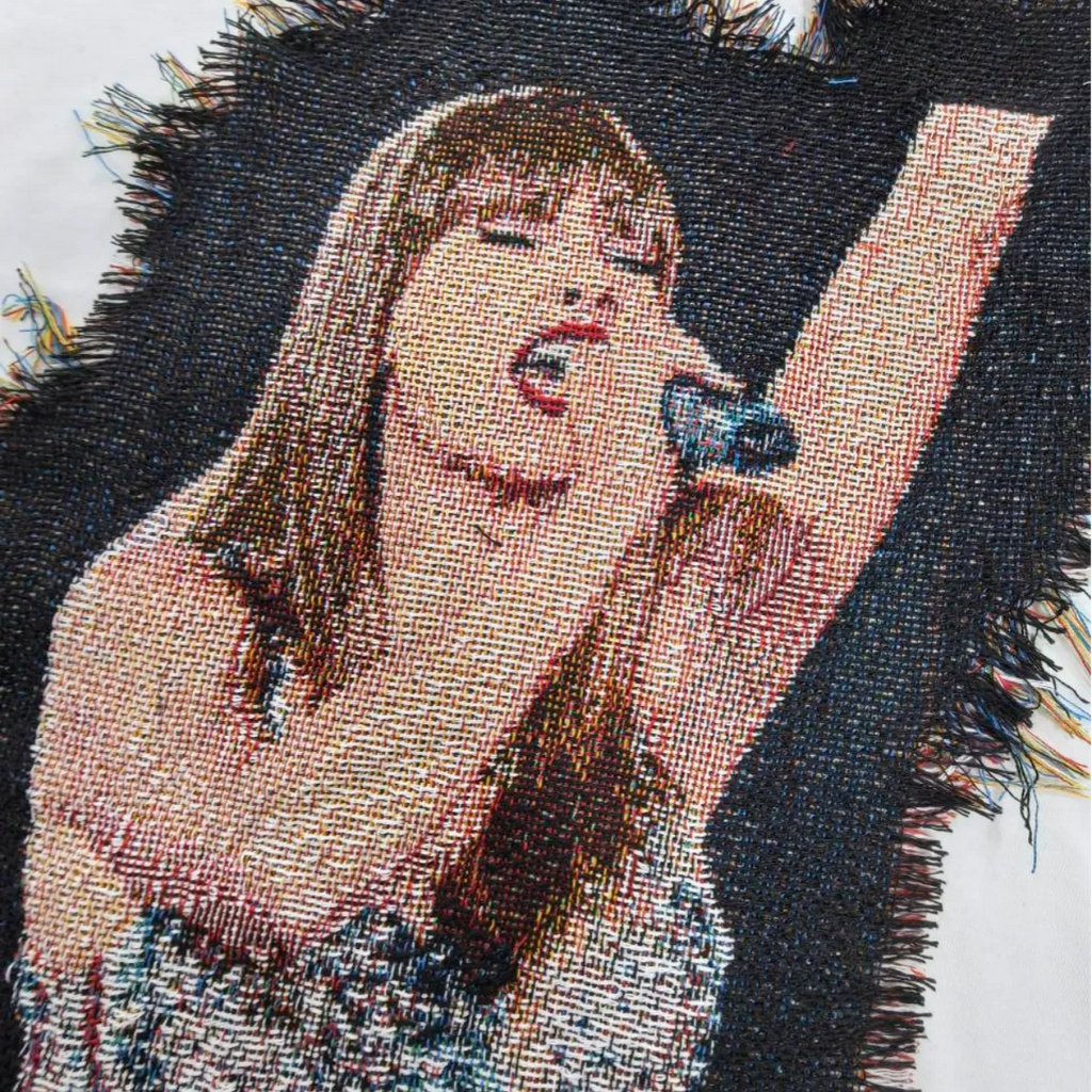 Taylor Swift Woven Patch Graphic T-Shirt