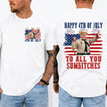 Happy 4th of July Funny Sheriff Patriotic T-Shirt