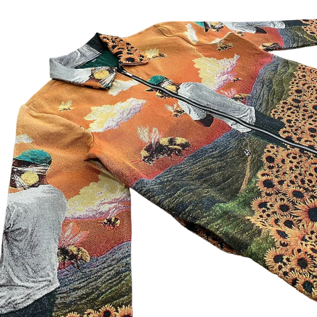 Flower Boy Album Cover Woven Tapestry Jacket