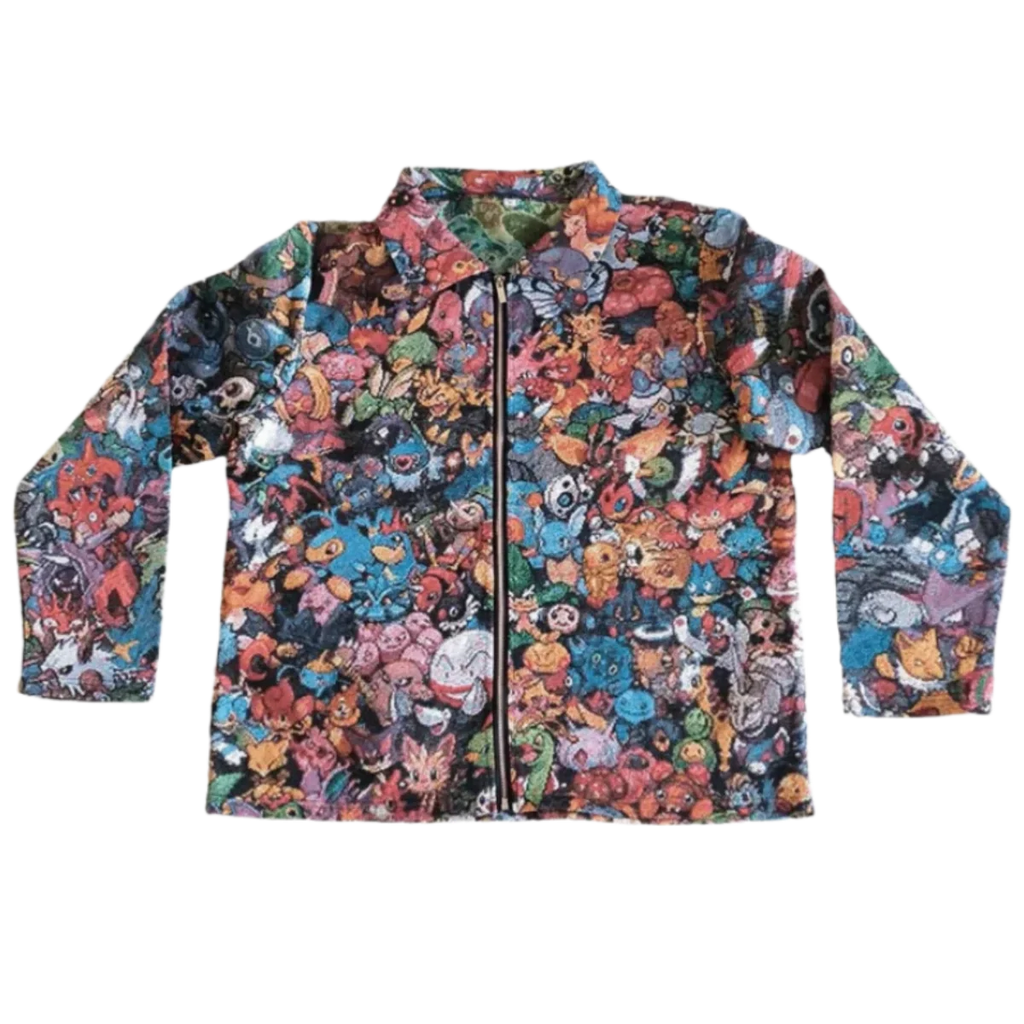 Pokémon All-Over Print Woven Tapestry Jacket