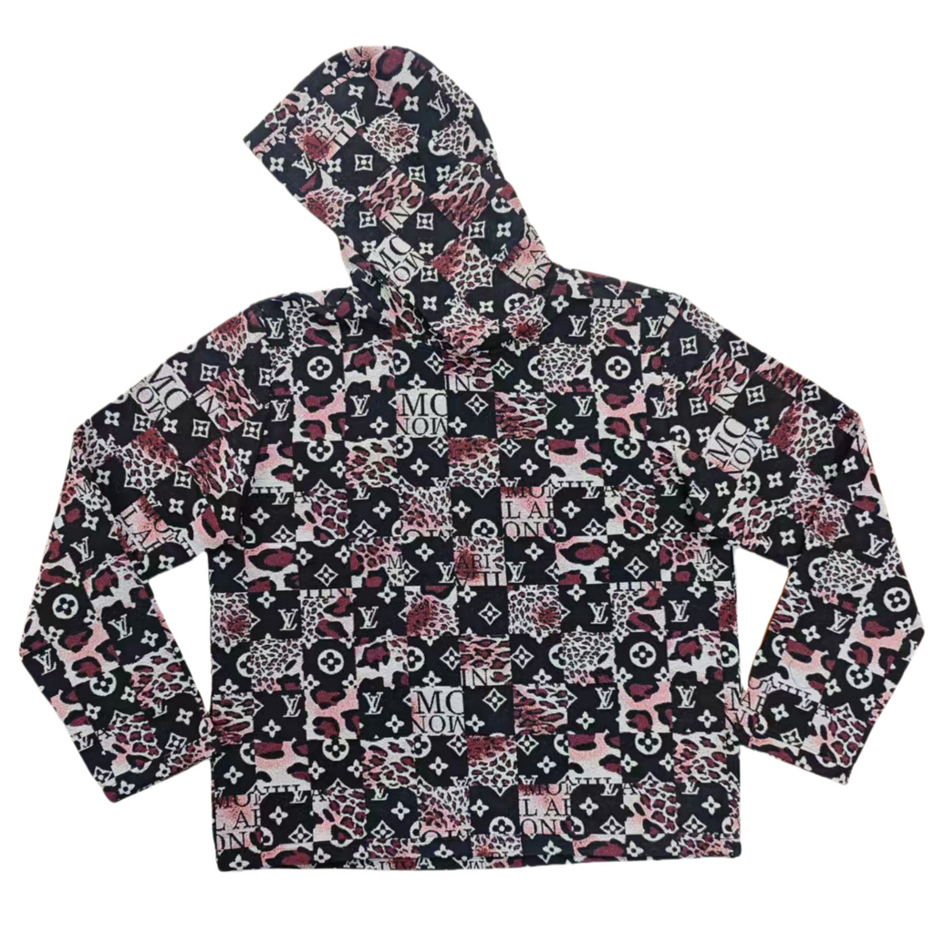 Luxury Woven Tapestry Hoodie