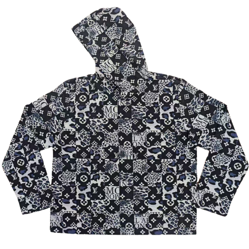 Luxury Woven Tapestry Hoodie