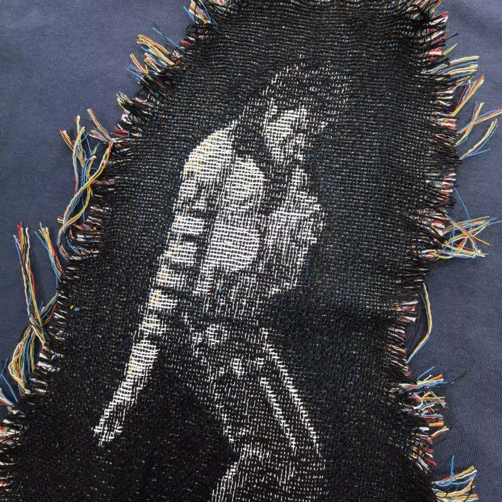 Michael Jackson Iconic Pose Woven Patch Hoodie