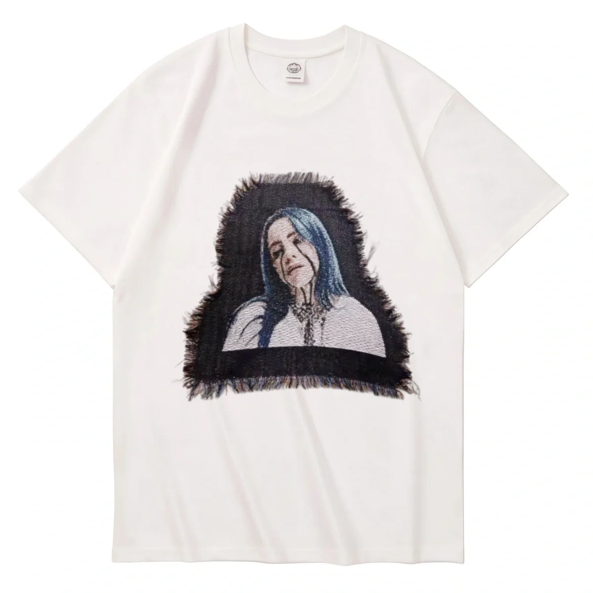 Billie Eilish Woven Patch Graphic T-Shirt