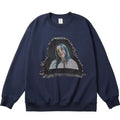 Billie Eilish Album Art Woven Patch Hoodie