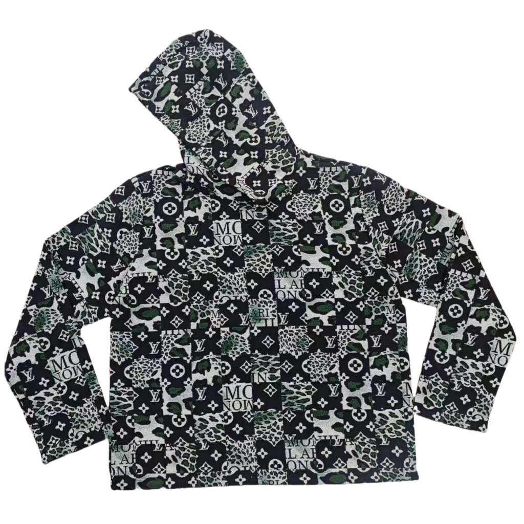 Luxury Woven Tapestry Hoodie