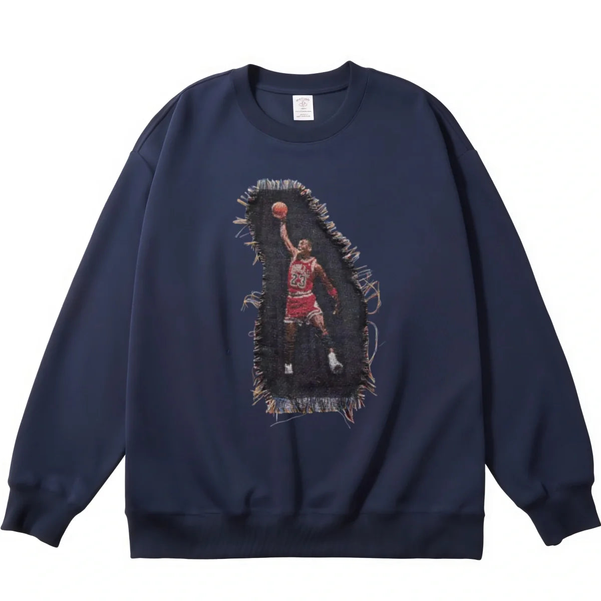 Michael Jordan Woven Patch Graphic Pullover