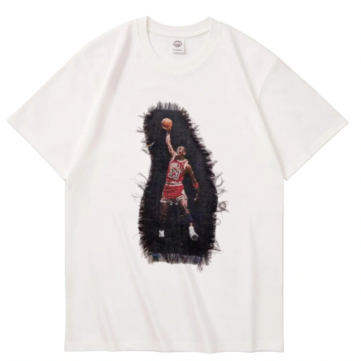 Michael Jordan Woven Patch Graphic T-Shirt