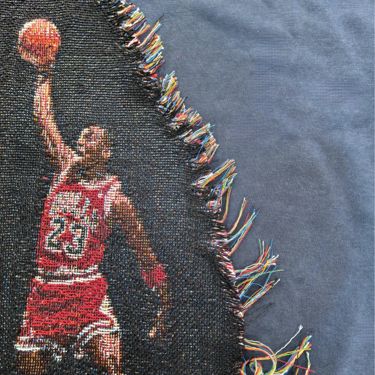 Michael Jordan Woven Patch Graphic Pullover