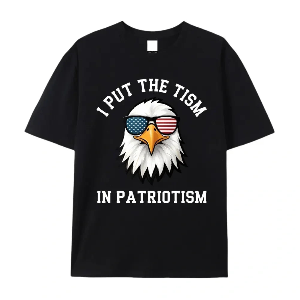 I Put The Tism In Patriotism T-Shirt
