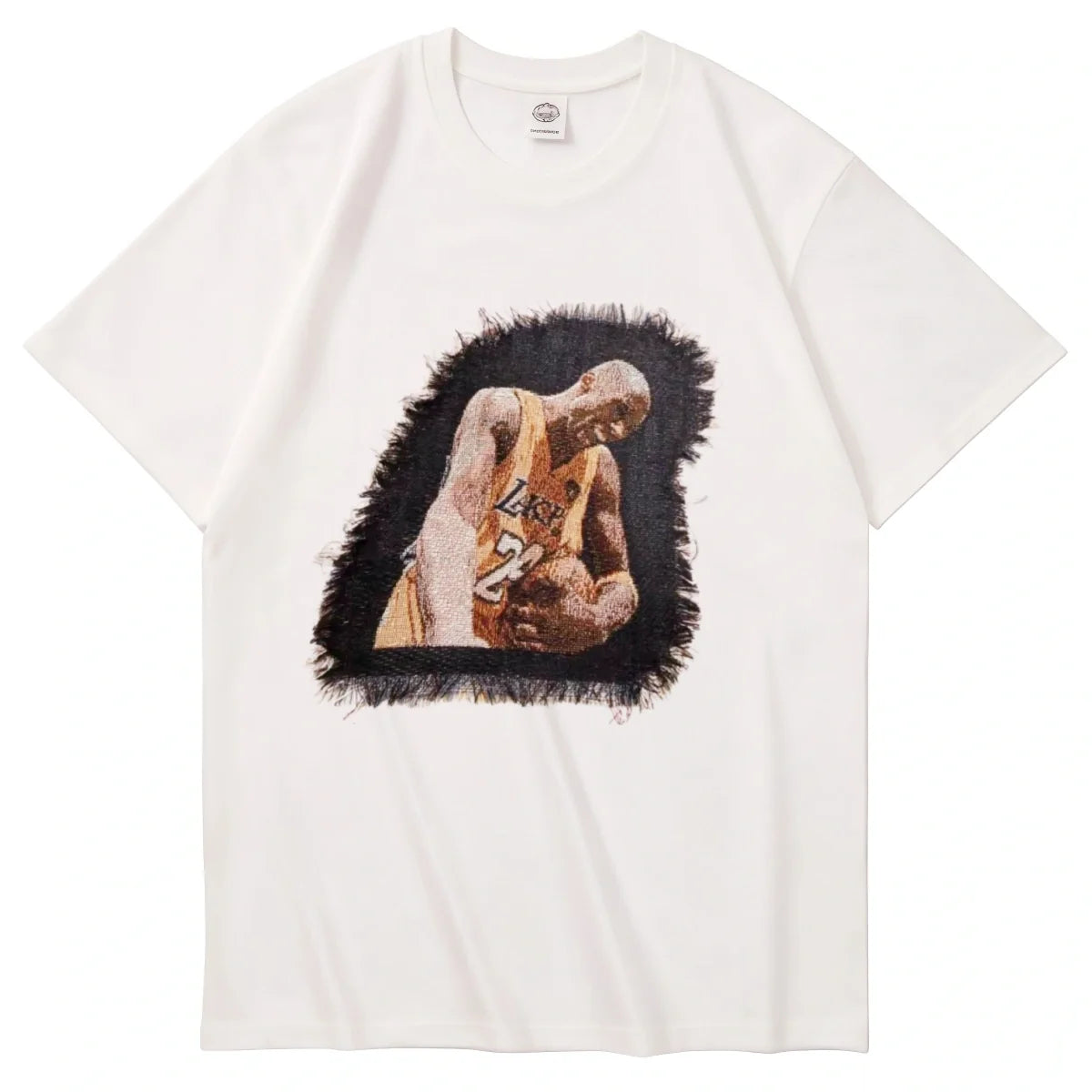 Kobe Bryant Championship Woven Patch Graphic T-Shirt