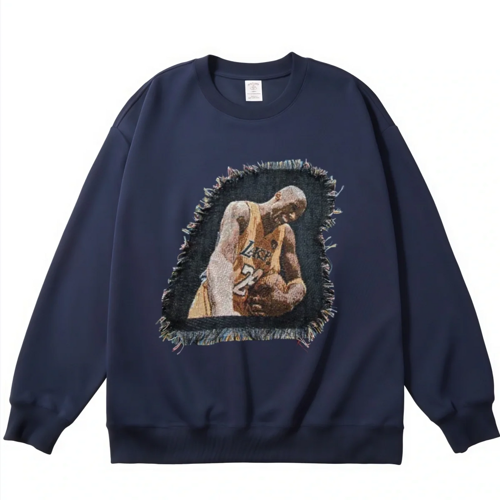Kobe Bryant Championship Woven Patch Graphic Pullover