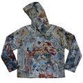 Retro Abstract Art Collage Hoodie