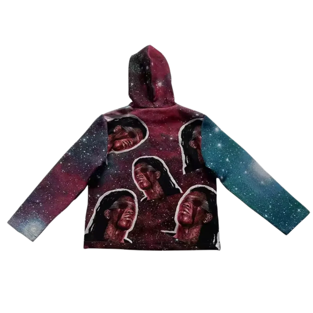 Galaxy Portrait Woven Tapestry Hoodie