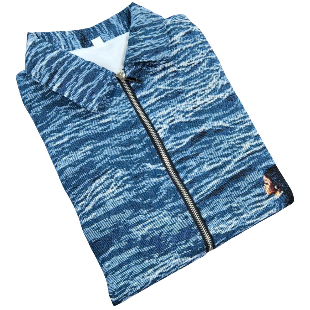 R&B Inspired Artistic Sleeveless Vest