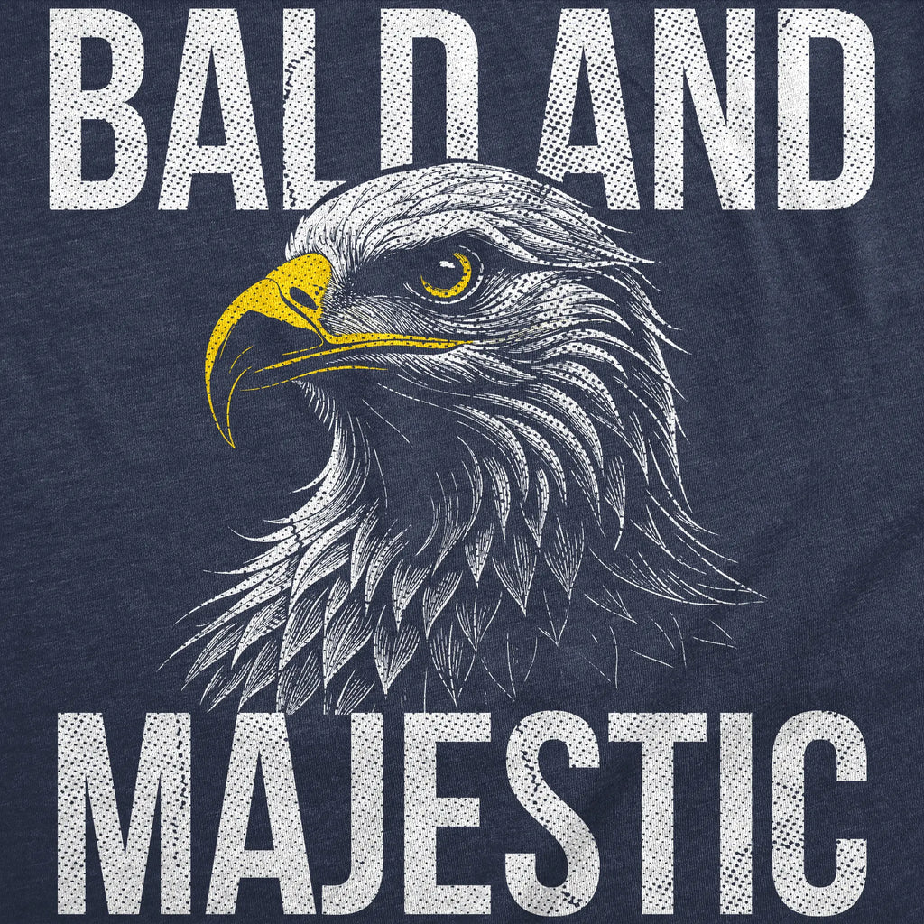 Bald And Majestic Eagle Graphic T-Shirt
