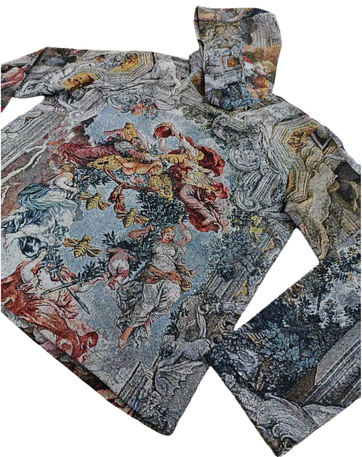 Retro Abstract Art Collage Hoodie