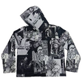 Retro Oil Painting Collage Hoodie
