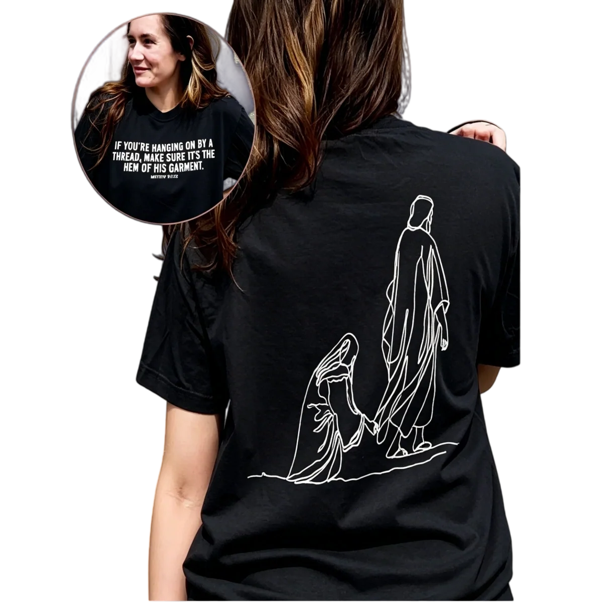 Hem of His Garment Christian T-Shirt