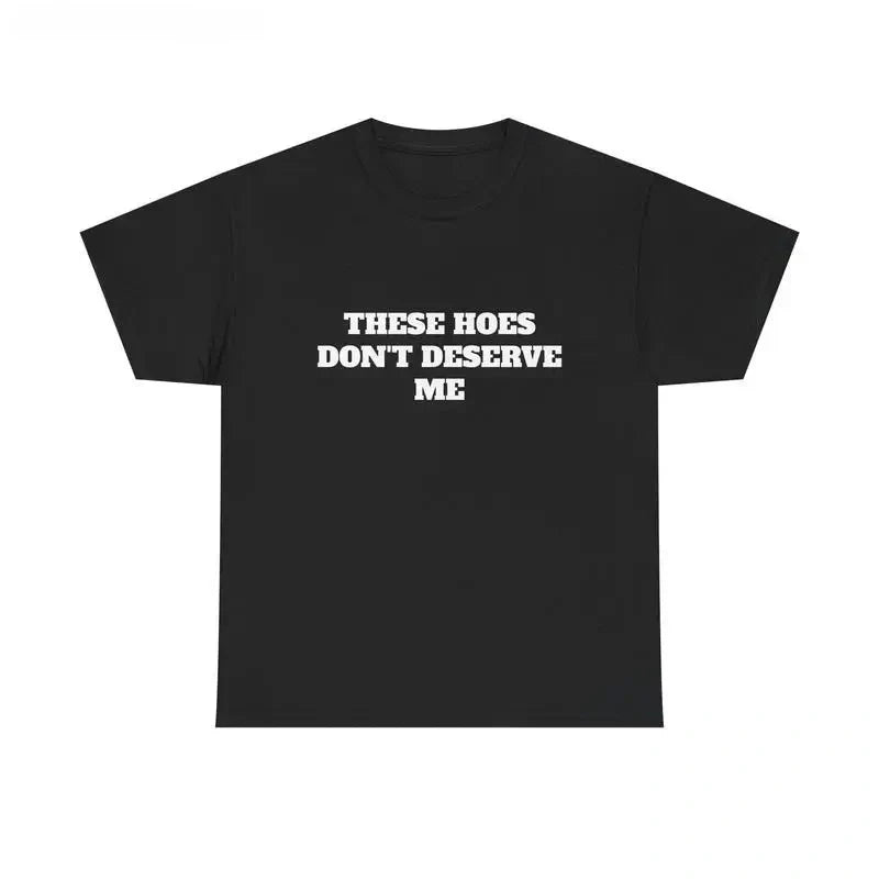 “They Don’t Deserve Me” Graphic Oversized Sweatshirt / Tee