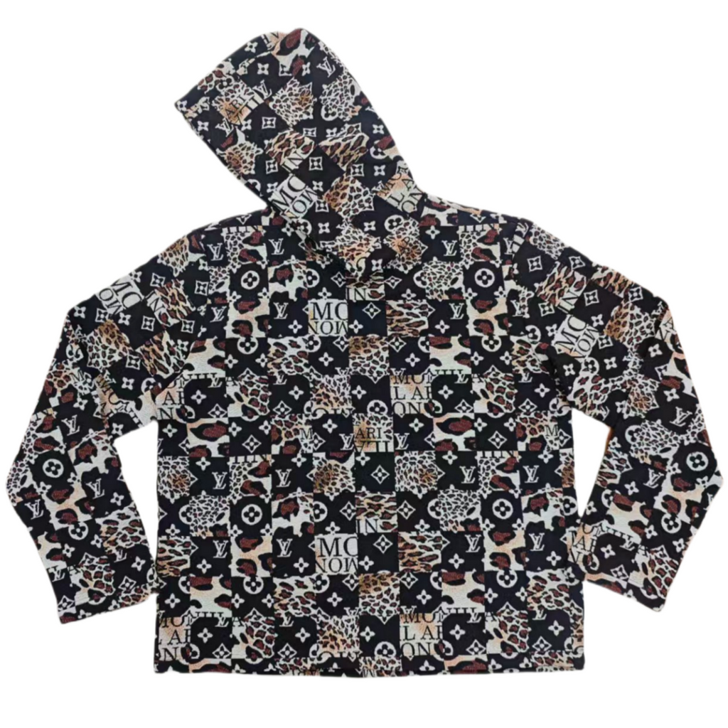 Luxury Woven Tapestry Hoodie