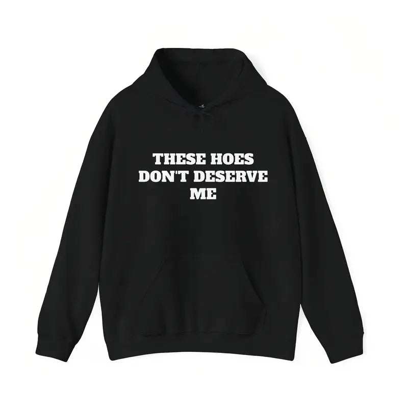 “They Don’t Deserve Me” Graphic Oversized Sweatshirt / Tee