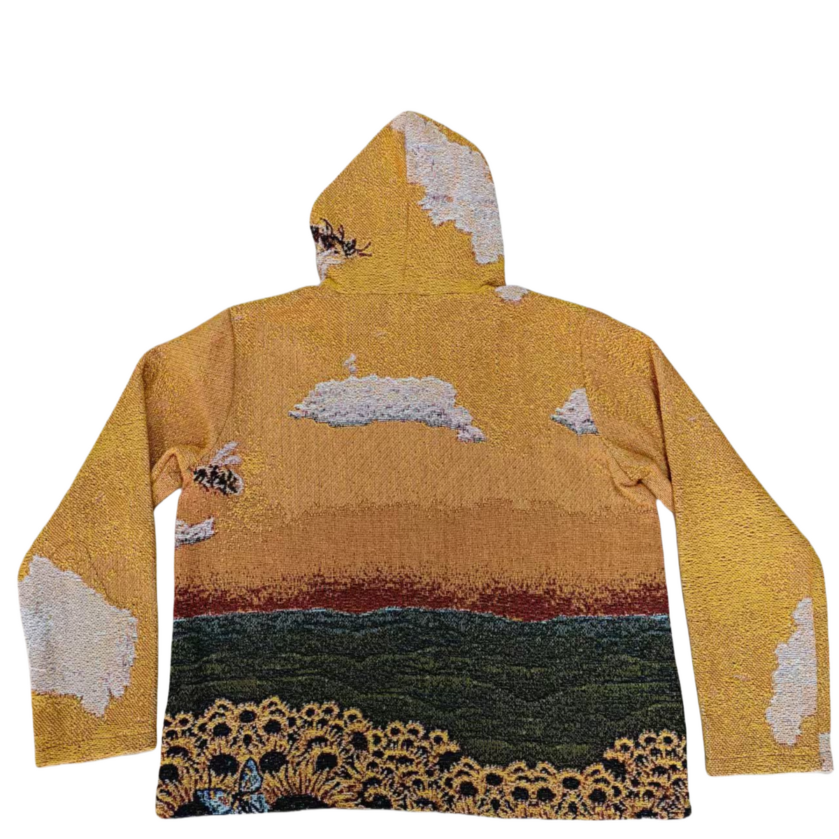 Retro Artistic Figure Print Hoodie